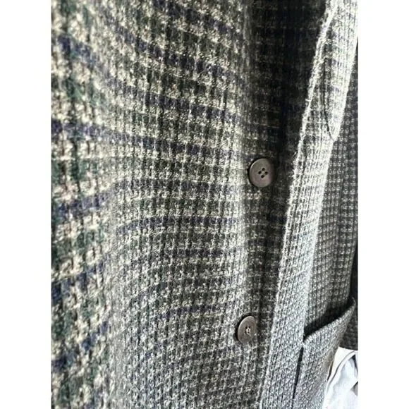 Elisabeth By Liz Claiborne Vintage Blazer Jacket Tweed Wool Women Plus Size 18 - Picture 5 of 12